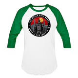 Character #96 Baseball T-Shirt - white/kelly green