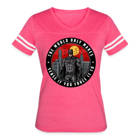 Character #96 Women’s Vintage Sport T-Shirt - vintage pink/white