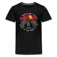 Character #96 Kids' Premium T-Shirt - black