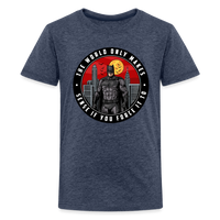 Character #96 Kids' Premium T-Shirt - heather blue
