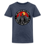 Character #96 Kids' Premium T-Shirt - heather blue