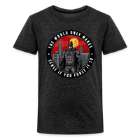 Character #96 Kids' Premium T-Shirt - charcoal grey