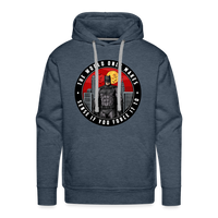 Character #96 Men’s Premium Hoodie - heather denim