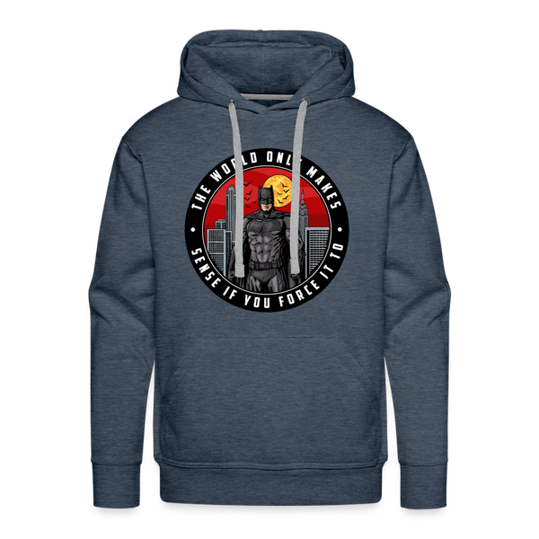Character #96 Men’s Premium Hoodie - heather denim