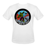 Character #97 Men’s Moisture Wicking Performance T-Shirt - white