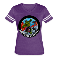 Character #97 Women’s Vintage Sport T-Shirt - vintage purple/white