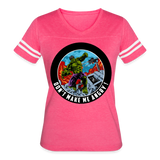Character #97 Women’s Vintage Sport T-Shirt - vintage pink/white