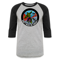 Character #97 Baseball T-Shirt - heather gray/black