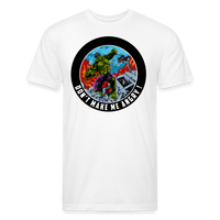 Character #97 Fitted Cotton/Poly T-Shirt by Next Level - white