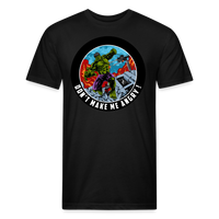 Character #97 Fitted Cotton/Poly T-Shirt by Next Level - black