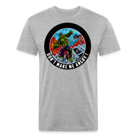 Character #97 Fitted Cotton/Poly T-Shirt by Next Level - heather gray