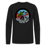 Character #97 Men's Long Sleeve T-Shirt by Next Level - black