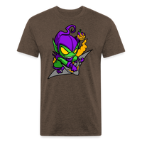 Character #98 Fitted Cotton/Poly T-Shirt by Next Level - heather espresso