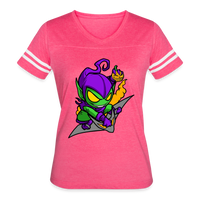 Character #98 Women’s Vintage Sport T-Shirt - vintage pink/white