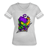 Character #98 Women’s Vintage Sport T-Shirt - heather gray/white