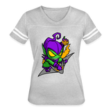 Character #98 Women’s Vintage Sport T-Shirt - heather gray/white