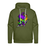 Character #98 Men’s Premium Hoodie - olive green