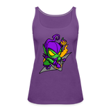 Character #98 Women’s Premium Tank Top - purple