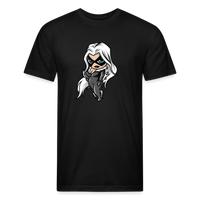 Character #99 Fitted Cotton/Poly T-Shirt by Next Level - black
