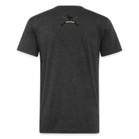 Character #99 Fitted Cotton/Poly T-Shirt by Next Level - heather black