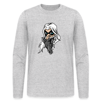 Character #99 Men's Long Sleeve T-Shirt by Next Level - heather gray