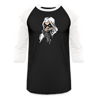 Character #99 Baseball T-Shirt - black/white