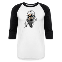 Character #99 Baseball T-Shirt - white/black