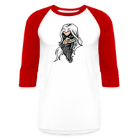 Character #99 Baseball T-Shirt - white/red