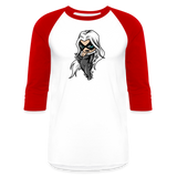 Character #99 Baseball T-Shirt - white/red