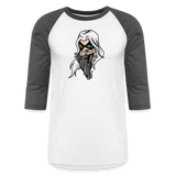 Character #99 Baseball T-Shirt - white/charcoal