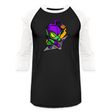 Character #98 Baseball T-Shirt - black/white