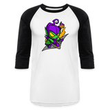 Character #98 Baseball T-Shirt - white/black