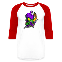 Character #98 Baseball T-Shirt - white/red