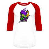 Character #98 Baseball T-Shirt - white/red