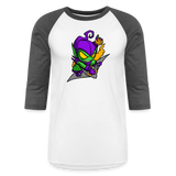 Character #98 Baseball T-Shirt - white/charcoal