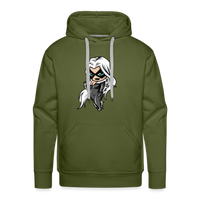 Character #99 Men’s Premium Hoodie - olive green