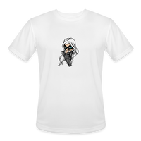 Character #99 Men’s Moisture Wicking Performance T-Shirt - white