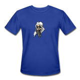 Character #99 Men’s Moisture Wicking Performance T-Shirt - royal blue