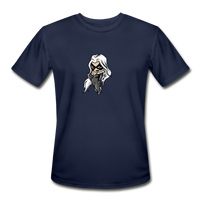 Character #99 Men’s Moisture Wicking Performance T-Shirt - navy