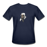 Character #99 Men’s Moisture Wicking Performance T-Shirt - navy