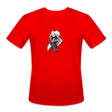 Character #99 Men’s Moisture Wicking Performance T-Shirt - red
