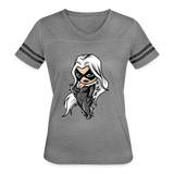 Character #99 Women’s Vintage Sport T-Shirt - heather gray/charcoal