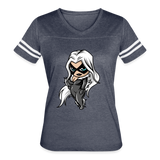 Character #99 Women’s Vintage Sport T-Shirt - vintage navy/white