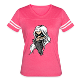 Character #99 Women’s Vintage Sport T-Shirt - vintage pink/white