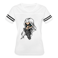 Character #99 Women’s Vintage Sport T-Shirt - white/black