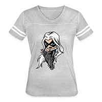 Character #99 Women’s Vintage Sport T-Shirt - heather gray/white
