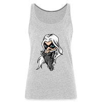 Character #99 Women’s Premium Tank Top - heather gray