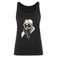 Character #99 Women’s Premium Tank Top - charcoal grey