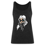 Character #99 Women’s Premium Tank Top - charcoal grey